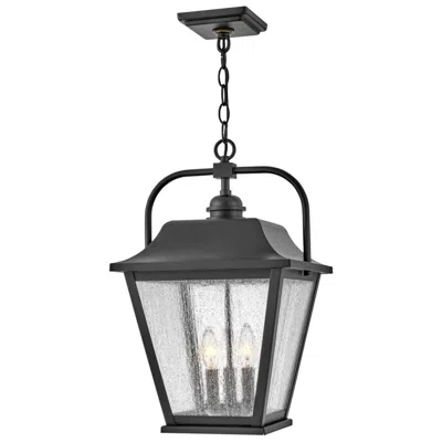 Hinkley Kingston 19 3/4" High Black 3-light Outdoor Hanging Light