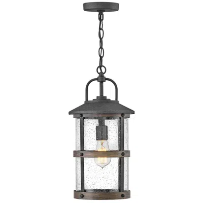 Hinkley Lakehouse 17 3/4" High Aged Zinc 5w Outdoor Hanging Light