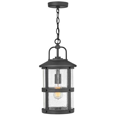 Hinkley Lakehouse 17 3/4" High Black 5 Watts Outdoor Hanging Light