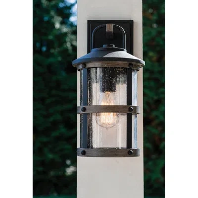 Hinkley Lakehouse - Bulb Outdoor Wall Lantern In Black