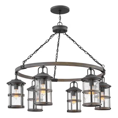 Hinkley Lakehouse Medium Single Tier 42" Wide 6-light Chandelier