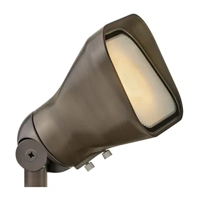 Hinkley Landscape Accent Flood Light Brass Mr16 Led 4w 4.5" Matte Bronze