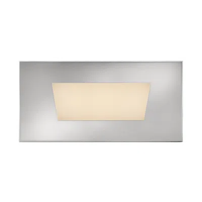 Hinkley Landscape Dash 12v Led Small Flat Brick Light 6.25" Stainless