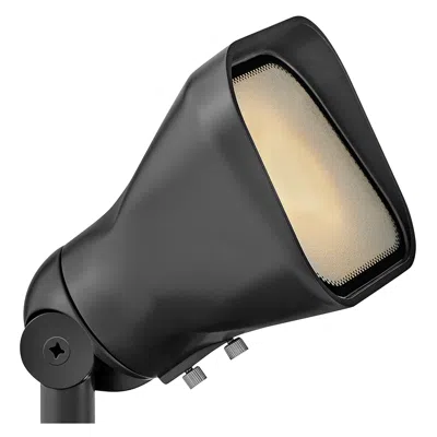 Hinkley Landscape Hardy Island Accent Flood Light 4.5" Brass Satin Black