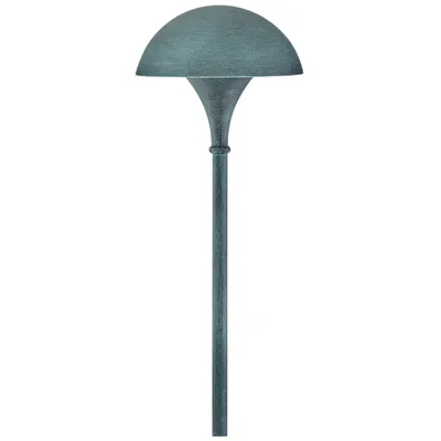 Hinkley Landscape Mushroom 120v Path Light 9.5" Verde