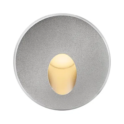 Hinkley Landscape Tilt Led Round Wall Light 2.25" Stainless Steel