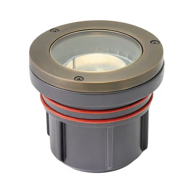 Hinkley Landscape Well Light Hardy Island Lumacore 120v 4.5" Matte Bronze