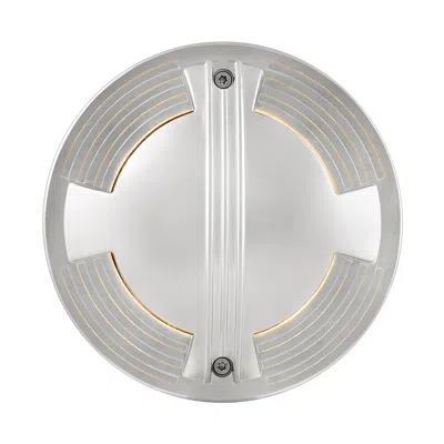 Hinkley Landscape Well Light Led Quad-directional 12v 7" Stainless Ste