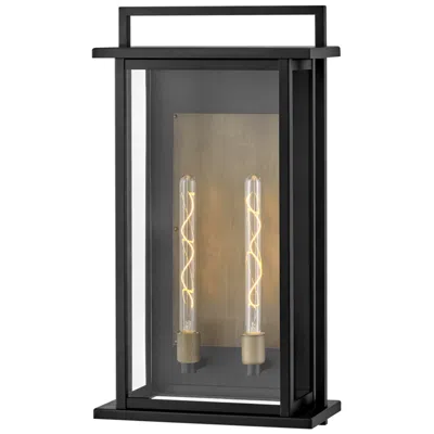 Hinkley Langstone 28" High Black 2-light Outdoor Wall Light