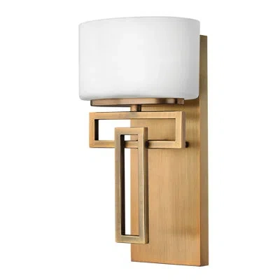 Hinkley Lanza 1-light Wall Sconce In Brushed Bronze