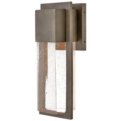 Hinkley Lark Alex Outdoor Medium Wall Mount Lantern 15.75" Burnished Bronze