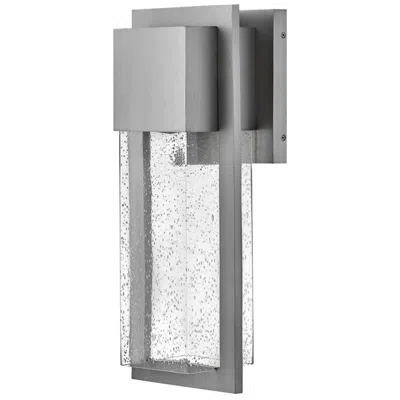Hinkley Lark Alex Outdoor Medium Wall Mount Lantern 20" Antique Brushed Aluminum