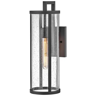 Hinkley Lark Alfie Outdoor Medium Wall Mount Lantern 18" Black