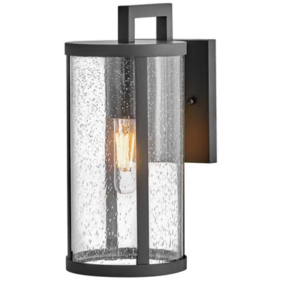 Hinkley Lark Alfie Outdoor Small Wall Mount Lantern 13" Black