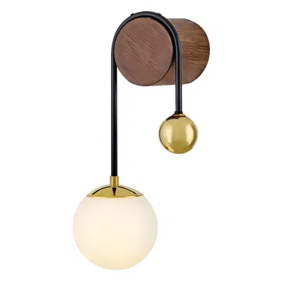Hinkley Lark Auggie Medium Single Light Sconce 18" Bright Brass