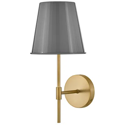 Hinkley Lark Blake Interior Medium Single Light Sconce 17" French Gray