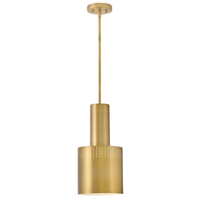 Hinkley Lark Casey Interior Small Pendant 9" Lacquered Brass