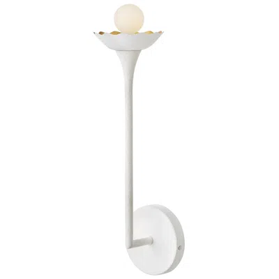 Hinkley Lark Darla Interior Medium Single Light Sconce 16.5" Textured Plaster