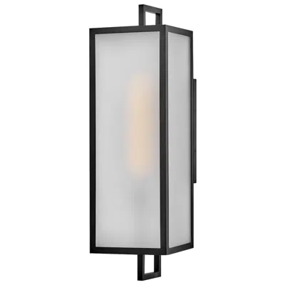 Hinkley Lark Halden Outdoor Large Wall Mount Lantern 24" Black