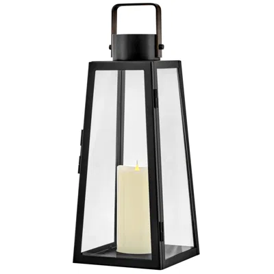 Hinkley Lark Hugh Outdoor Medium Decorative Lantern 19" Black