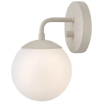 Hinkley Lark Julep Interior Medium Single Light Sconce 10" Light Taupe