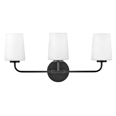Hinkley Lark Kline Medium Three Light Vanity 23.75" Black