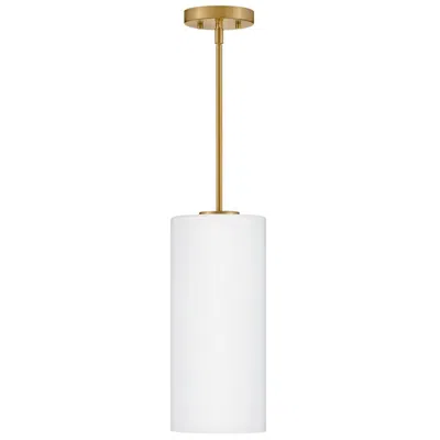 Hinkley Lark Lane Extra Small Single Light Pendant 7" Lacquered Brass