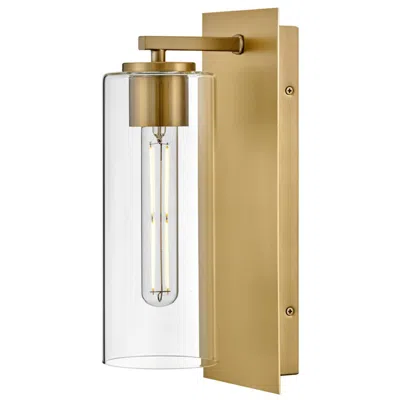 Hinkley Lark Lane Interior Medium Single Light Sconce 13" Lacquered Brass