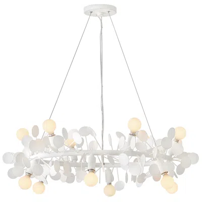 Hinkley Lark Lolli Medium Single Tier Chandelier 30" Textured Plaster