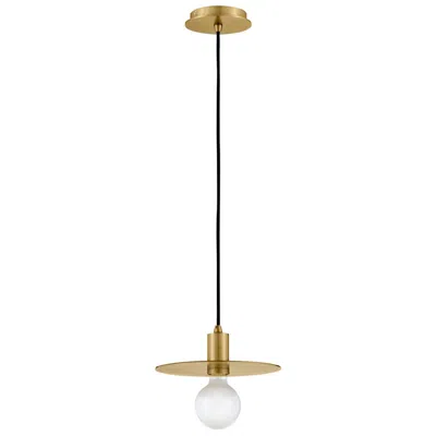 Hinkley Lark Lulu Interior Small Convertible Pendant 10" Lacquered Brass