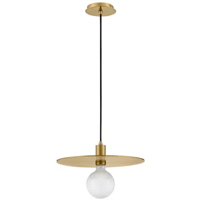 Hinkley Lark Lulu Medium Convertible Pendant 4" Lacquered Brass