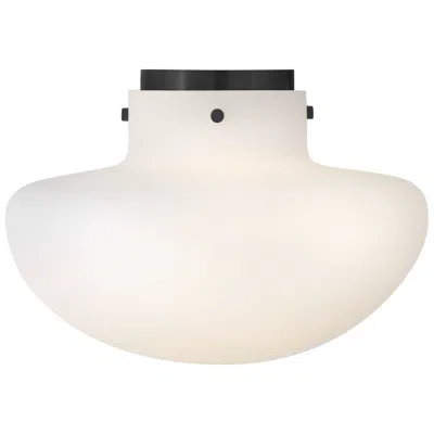 Hinkley Lark Molly Medium Semi Flush Mount 15" Black