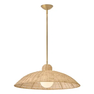 Hinkley Lark Pismo Large Pendant 24" Lacquered Brass