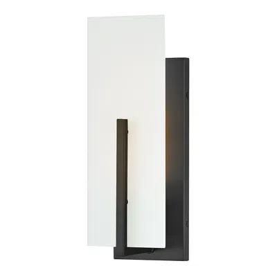 Hinkley Lark Roman Medium Single Light Sconce 14" Black