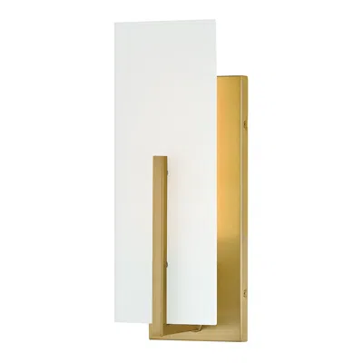 Hinkley Lark Roman Medium Single Light Sconce 14" Lacquered Brass
