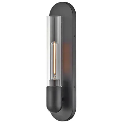 Hinkley Lark Tully Interior Medium Single Light Sconce 18" Black