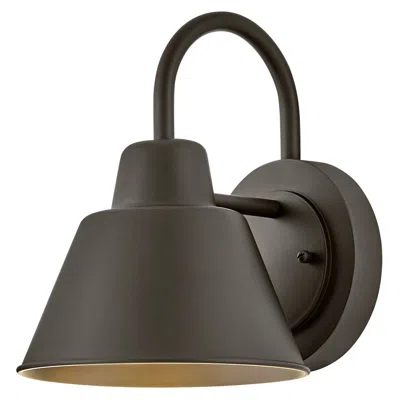 Hinkley Lark Wes Outdoor Small Gooseneck Barn Light 10.5" Oil Rubbed Bronze