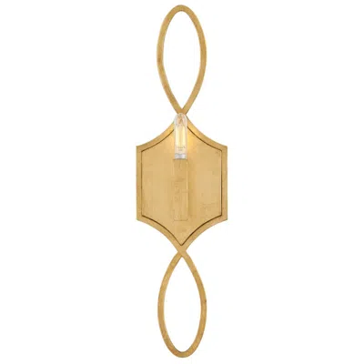 Hinkley Leona 22" High Distressed Brass Wall Sconce