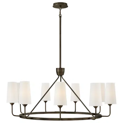 Hinkley Lewis 37 1/4" Wide Black Oxide 9-light Chandelier