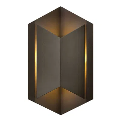 Hinkley Lex 15" High Bronze Led Outdoor Wall Light