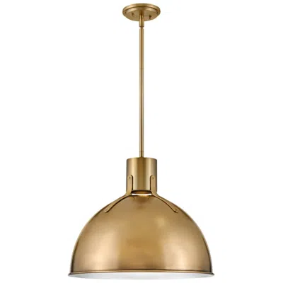 Hinkley Lighting Argo 20" Wide Heritage Brass Dome Pendant Light