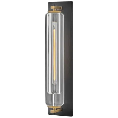 Hinkley Lourde Outdoor Large Wall Mount Lantern 26" Black