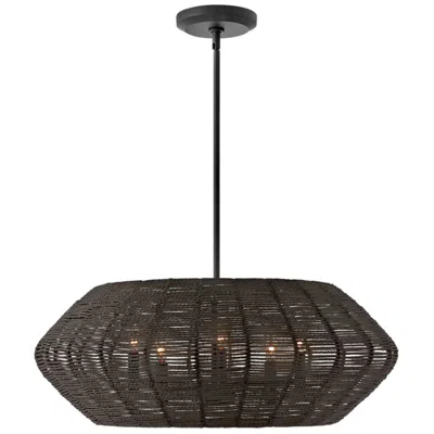 Hinkley Luca 28" Wide Black 5-light Chandelier