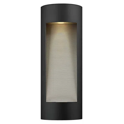 Hinkley Luna 24"h Satin Black Ada Integrated Led Outdoor Wall Light
