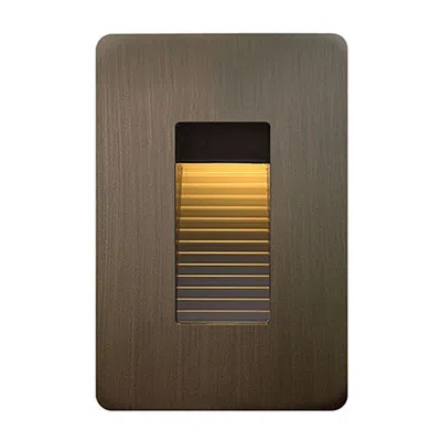 Hinkley Luna 3" Wide Matte Bronze Led Landscape Step Light