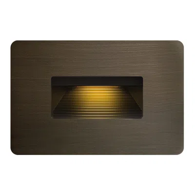 Hinkley Luna 4 1/2"w Matte Bronze Led Landscape Deck Light