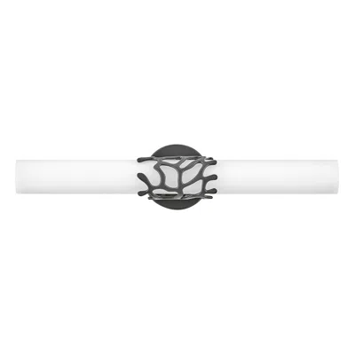 Hinkley Lyra 22 1/2" Wide Black Aluminum Led Bath Light