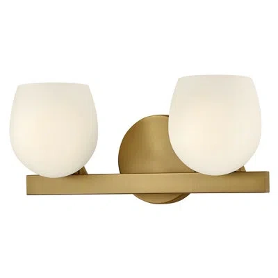 Hinkley Mae Bathroom Vanity In Lacquered Brass