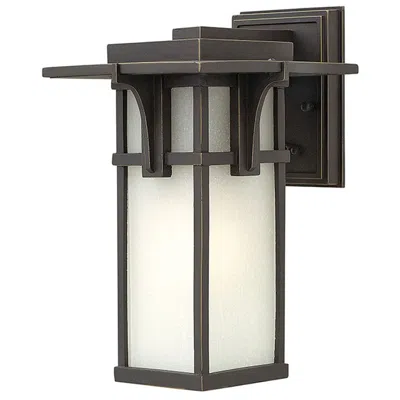 Hinkley Manhattan 11 3/4" High Oil-rubbed Bronze Outdoor Wall Light