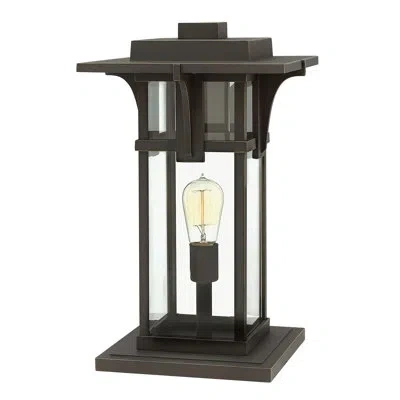 Hinkley Manhattan 1-light Pier Mount Light In Clear Beveled Glass